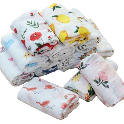 China Gongzhan PORTABLE Fashionable Design 70% Bamboo Muslin Baby Blanket 30%Cotton Wrap Muslin Blanket Wrap Blanket For Baby for sale