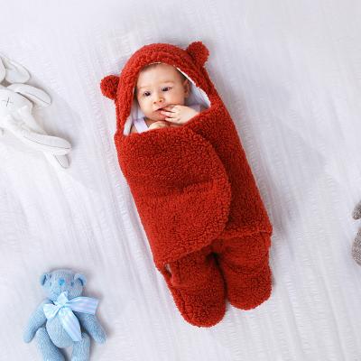 China Home Textile Wraps 0-3 Months Baby Wrap Warp Wrap Sleeping Bag Blanket Bags For Newborn Infant for sale