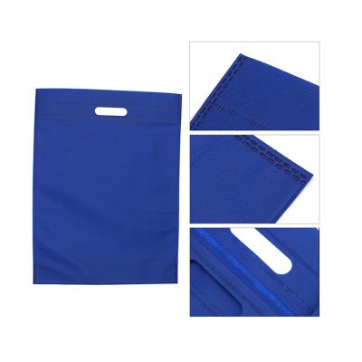 China Eco - Friendly Wholesale Cheap Custom Printed Non Woven Shopping D Cut Carry Bags for sale