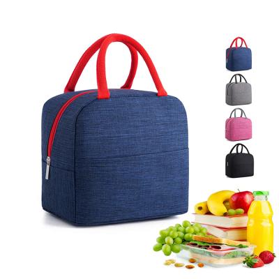 China Insulated Lunch Box Waterproof Food Pack Students Cold Insulated Thermal Lunch Bag For Adult for sale