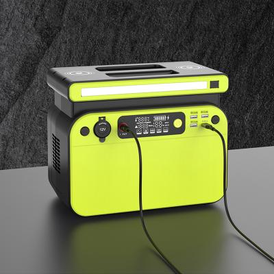 China Fast Shipping MINI Generator Solar Energy Station Portable Wireless Charging Solar Panel Power 500watt Power Station For Home for sale