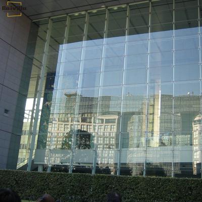 China Soundproof Aluminum Frame Tempered Glass Baivilla Curtain Wall for sale