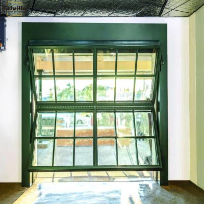 China Soundproof Aluminum Vertical Folding Door And Window Push Fold Up Double Window Factory Customized for sale