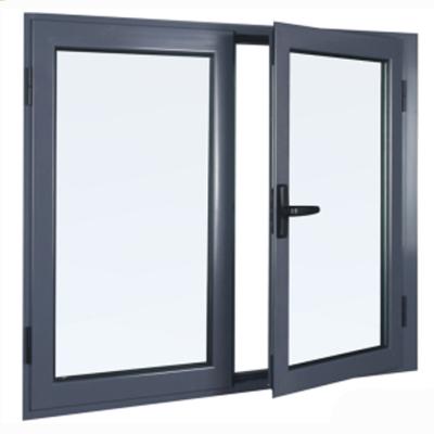 China Swing Residential And Commercial Aluminum Casement Window Flexible Aluminum Windows Hurricane Proof for sale