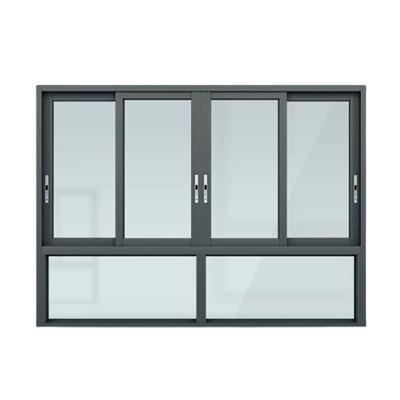 China Tempered Glass Sliding Glass French Triple Windows Sky Light Windows Online Technical Support Soundproof for sale