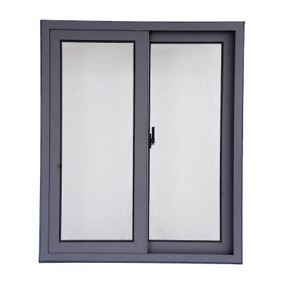 China Soundproof Aluminum Fixed Frame Canopy Tempered Glass Aluminum Windows Bathroom Sliding Windows Frame for sale