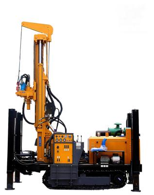 China Underground Hydraulic Farms Water Drilling Rig RCF260C Air Compressor Water Well Drilling Machine Price for sale