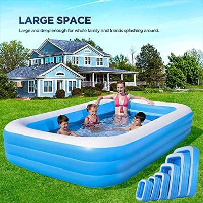 China Outdoor Customized Swimming Pools Above Ground Water Swimming Pool , Inflatable Adult Swimming Pool for sale