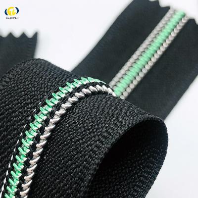 China Automatic Lock Wholesale Coil Nylon Separator Zipper for sale