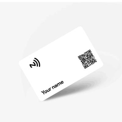 China Waterproof / Waterproof Tag213 Tag215 Tag216 nfc chip printable nfc blank cards / business card for sale