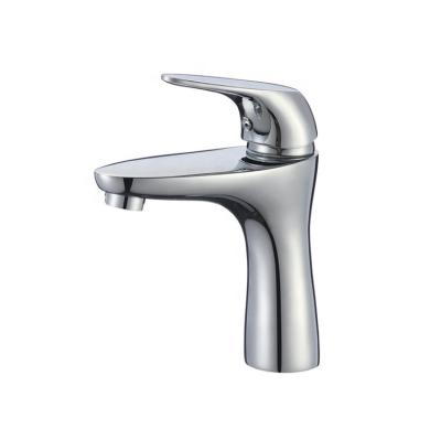 China High Quality Thermostatic Zinc Basin Faucets Single Handle Chrome Bathroom Faucet, Wash Bathroom Mixer Water Tap Sanitary Basin Faucets for sale