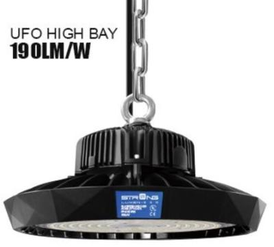 China UFO 190lm/w strong lumen warehouse hot sale model highbay lights 70W/90W/110W/150W/240W/300W wattage with 60 degree/90 degree/120 degree for sale