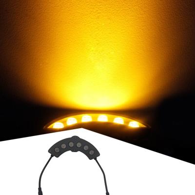 China Commercial use 10w wavy lamp led tile aluminum outdoor lamps for garden park building lighting for sale