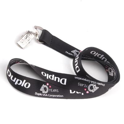 China Exhibition ID Card Badge Lanyards with Leather Name Card Holder for sale