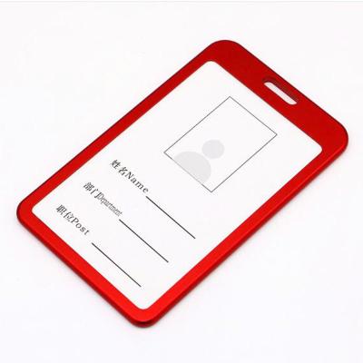 China Hot Selling Fashion Aluminum Alloy Metal Card Holder ID Card Holder Credit Card Holder Factory Price for sale