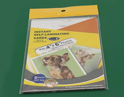 China High Quality Instant Self-Laminating Package Size 114x164mm (4