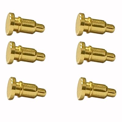 China Size 4.3mm Male Connector Pogo Connector Small Diameter 1.5mm RC0095 Spring Loaded Pogo Pin for sale