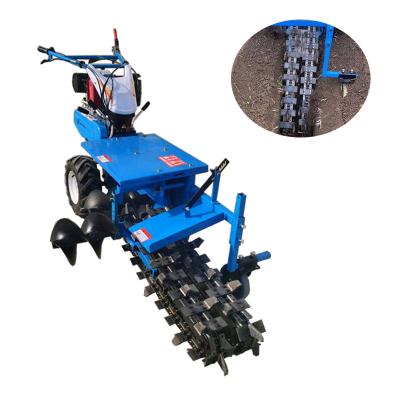 China Self Propelled Fiber Optic Trencher Chain Mini Truss Trench Machine Trenching Digging Machine for sale