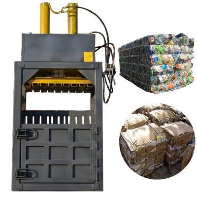 China Scrap Metal Waste Hydraulic Packing Press Bottle Beverage Pet Packing Machine Foil Can Press Machine for sale