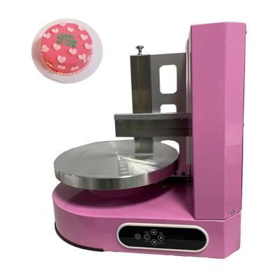 China Snack Factory Cake Decorating Machinery Cake Plastering Coating Cream Filling Smoothing Spreading Machine for sale