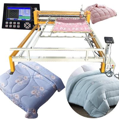 China Computer Head Moved Single Needle Fabric Quilting Machine Prices Quilting Sewing Machine for sale