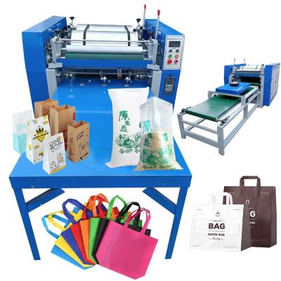 China factory printing plastic bag trunk printer coffee shopping machine for kraft paper price printing machine for bags for sale