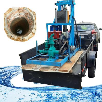 China Farms Japan Water Well Drilling Rigs Machine Manual Portable Small Price For Sale Drill Rig Machine for sale