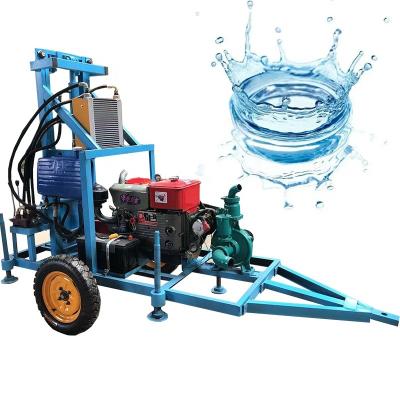 China Small hydraulic trusses water well drilling rig machinery for sale water well drill drilling rig machine for sale