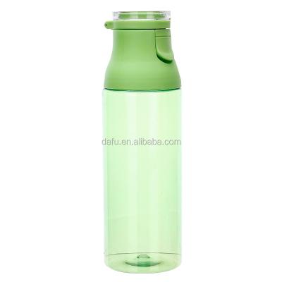 China Viable Potential Product In Amazon Wholesale With Cheap Time Measuring Water Bottle Clear Plastic With Lid BPA Free for sale