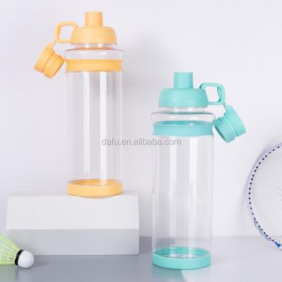 China New Products 64oz Large Capacity Plastic Portable Water Bottle Viable Plastic Water Bottle Drinking Water Bottle With Leak Proof Lid for sale