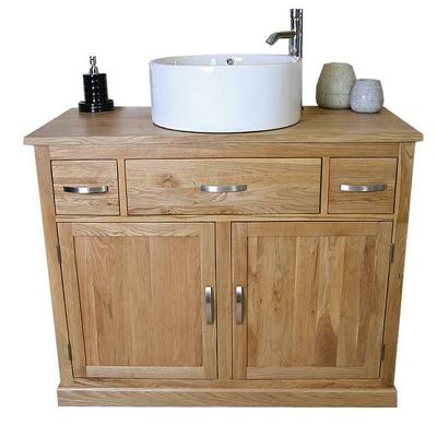 China Modern Home Sink Bathroom Cabinet Solid Wood Modern Bathroom Shelf for sale