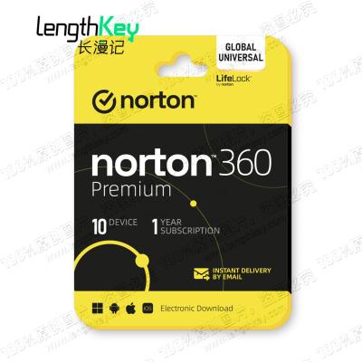 China 24/7 Online Norton 360 Premium 10 Devices 1 Year Key License Antivirus Security Global Universal Software Norton 360 2023 10 Devices 1 Year Key Premium for sale