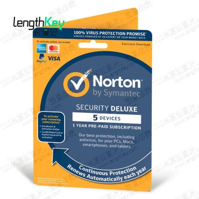 China 24/7 Norton Security Deluxe Online 2023 5 Devices Global Universal Universal Security Software Security Antivirus License Key 1 Year 1 Key Devices Orton 2023 5 1 Year Key for sale