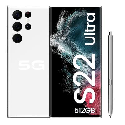 China Dual SIM Card Hot Selling Original S22 16gb+512gb ULTRA 24MP+48MP Face To Open Full Display Android Mobile Phone Smart Cell Phone 10.0 for sale