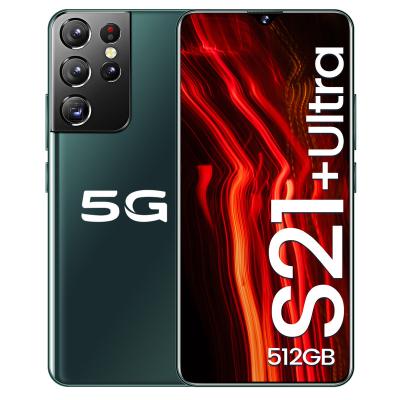 China HOT SALE Available SDK Smartphones Phones S21+ ULTRA 12GB+512GB 16MP+32MP 6800mAh Unlocked Android 10 Cell Phone Smart Dual Sim Phones for sale