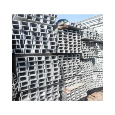 China China Supply Construction Hot Dip Galvanized Steel Channel C U Z Beam Channel for sale