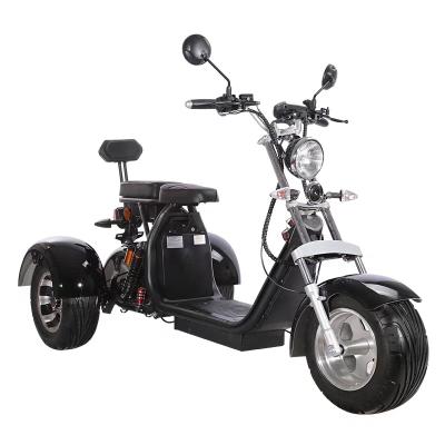 China Citycoco 2000W Motor 3 Wheels EEC 3 Wheel Electric Delivery Scooter EEC Approved Electric Scooter 3 Wheels With 18*9.5 Inch EEC Approved Pneumatic for sale