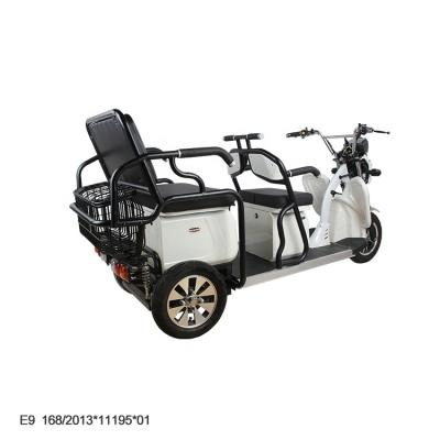 China New Cheap SHANSU MADEMOTO Electric Passenger Cargo Rickshaw Eec Approved Citycoco Tricycle For Sale 500W 3 Wheels Motor 1950*700*850 Mm for sale