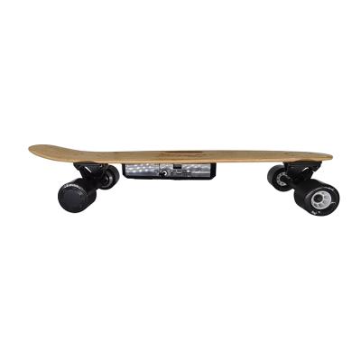 China Wholesale Three Wheel Electric Skateboard Maple 8 Layers With Bigger Hub Motor Fish Skateboard Direct Drive Electric Skateboard for sale