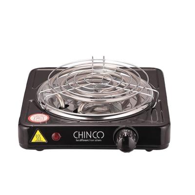 China 1000W Household Cooking Single Starter Electric Igniter Charcoal Burner Coil Hot Plate with Stand Heater for sale