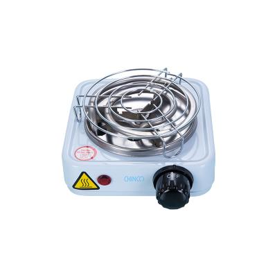 China Hotel 500W Electric Single Coil Burner Electric Hot Plate Cooktops for sale