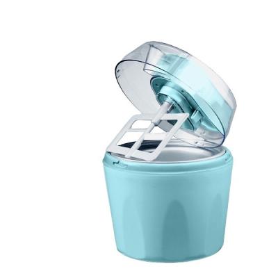 China 2022 Newest 1000ML Outdoor Fruit Ice Cream Maker Sky Blue Machine Mini Portable Home Use Automatic for sale