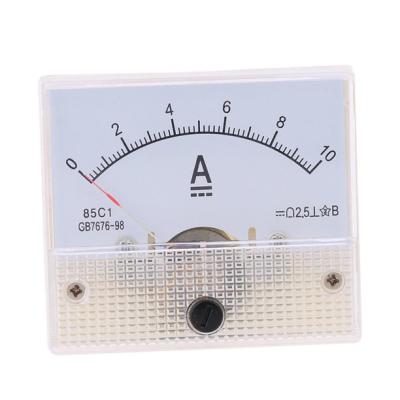 China 85C1-A Analog DC Ammeter Panel Meter Gauge Current Ameter DC 20MA 30MA 50MA 100MA 200MA 300MA 500MA IB099 for sale