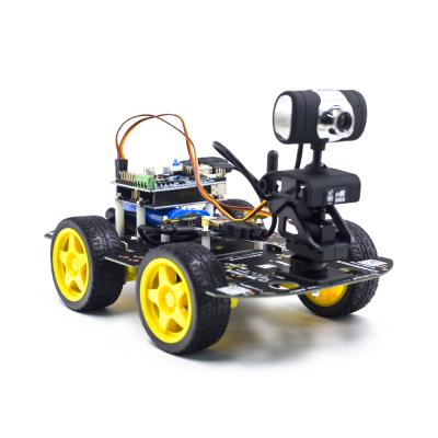 China MTI-function Wifi Smart Car Robotlinking Wifi Smart Car Multifunction Robot Kit Obstacle Avoidance Tracking Robot Car for sale