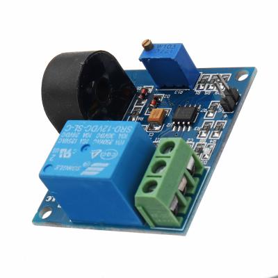 China DC 12V 5A overcurrent protection sensor module AC detection relay module switch current output for sale