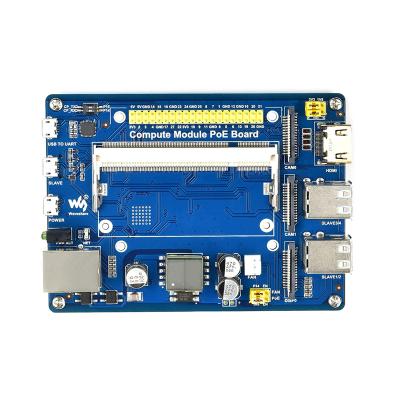 China The Compute Module PoE Board Raspberry Pi CM3+/CM3/CM3L I/O Expansion Board For Raspberry Pi Lite 3/3 Compute Module for sale