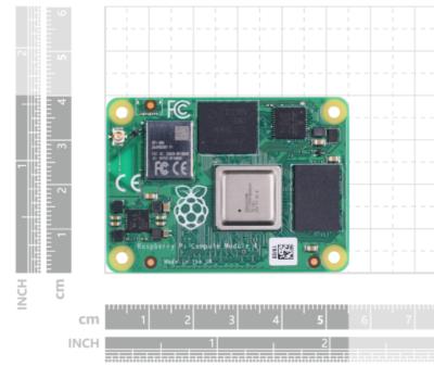 China Fashionable Raspberry Pi 4 Compute Module The power of the Raspberry Pi 4 in a compact form factor 1GB RAM 8GB eMMC for sale