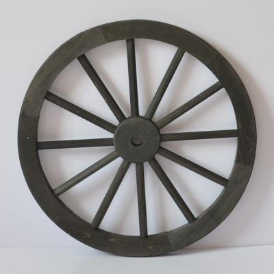 China Rustic wheels of antique decorative wooden wheels indoor, outdoor, balcony, patio decor wooden wheels for sale