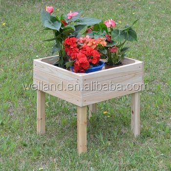 China Working Height Friendly Garden Raised Planting Beds For Kids Planting Flowers And Vegetables for sale