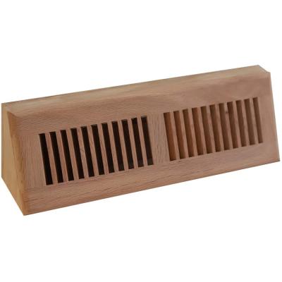 China Red Oak Wall Modern Diffuser Manufacturer China Wall Mounted Diffuser Baseboard Duct Registers for sale